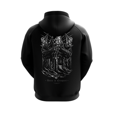 Born to Conquer Zip Up Hoodie